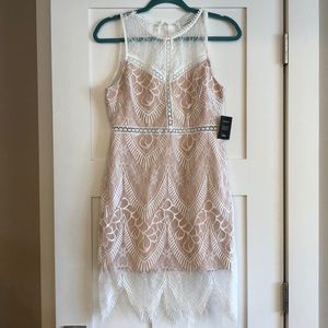 Lulus / Lush white evening dress - brand new